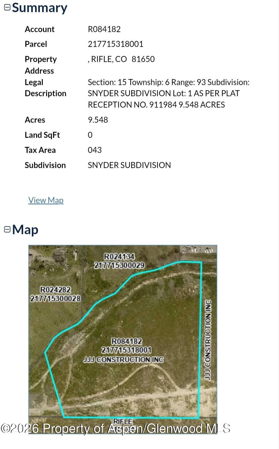 Tbd Snyder Subdivision, Rifle, CO 81650 - Photo 1