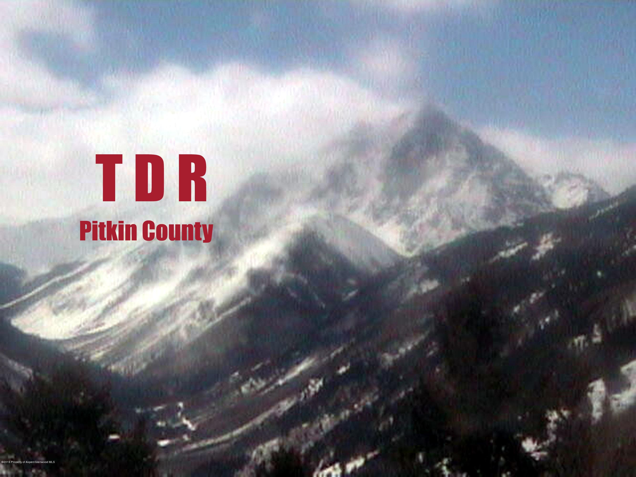 TBD Pitkin County T D R, Aspen, CO 81611