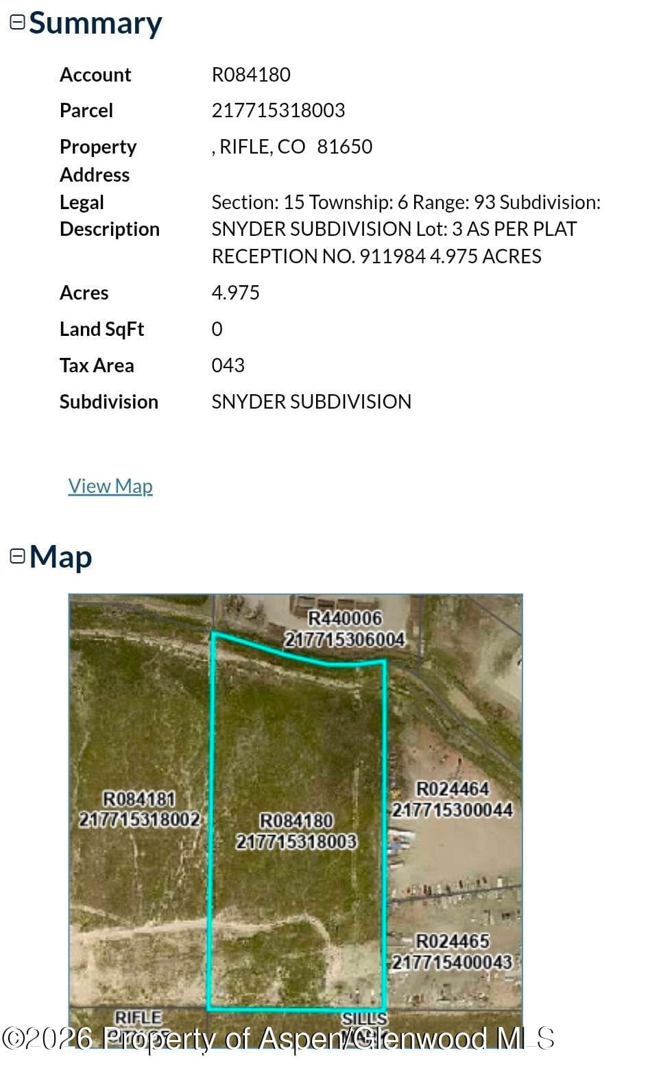 Tbd Snyder Subdivision, Rifle, CO 81650 - Photo 1